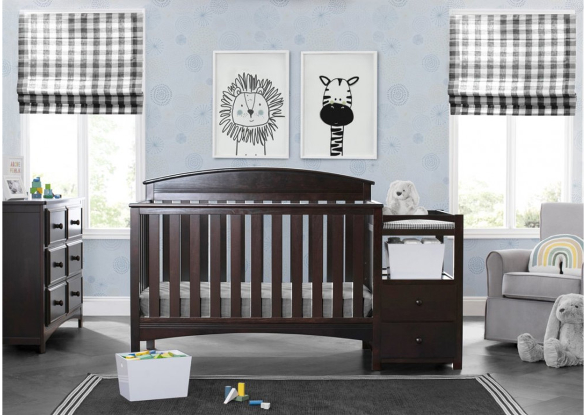 Abby - Chocolate oscuro - Crib N Changer image 1