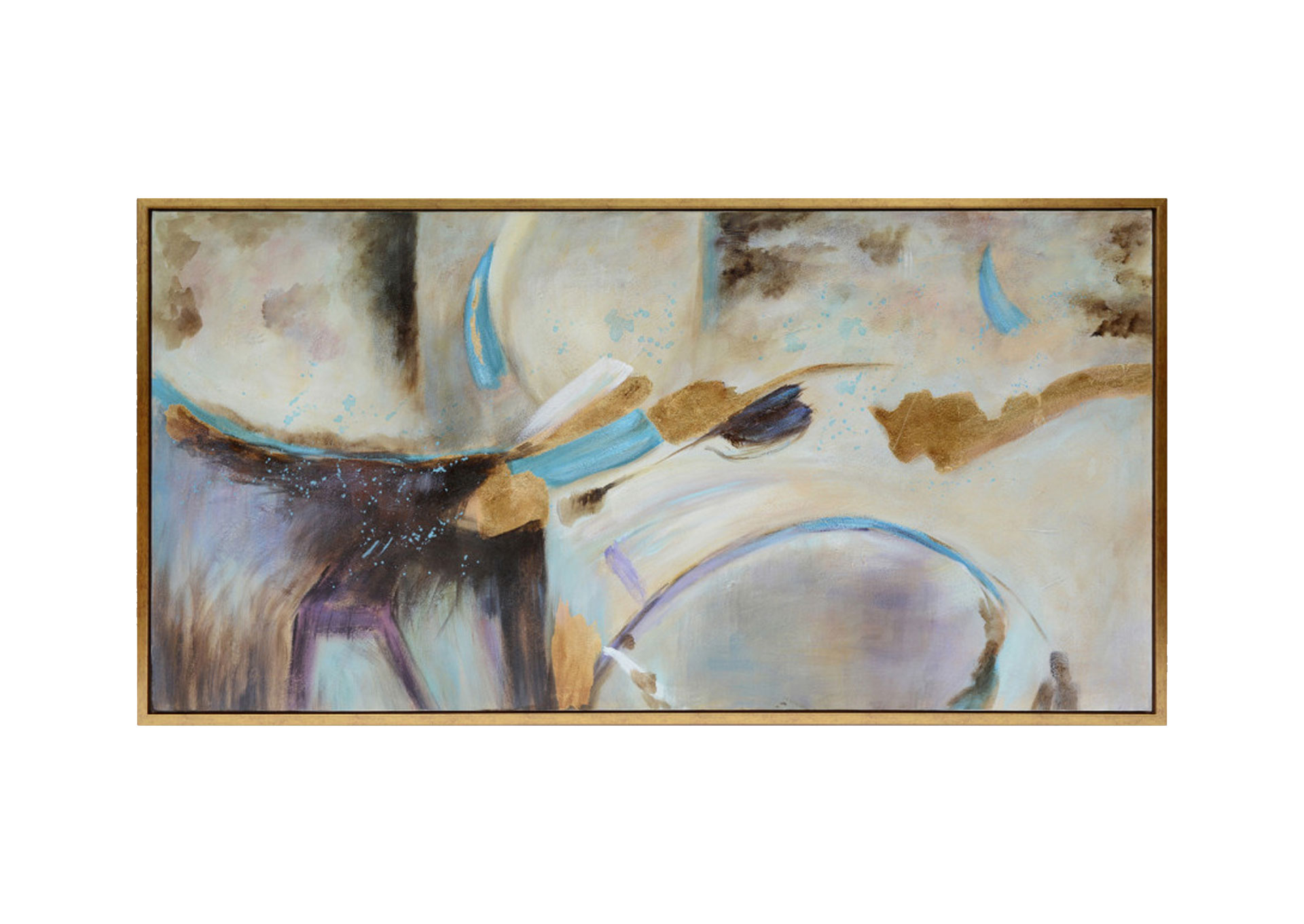 62x32, Pintura al Óleo Abstracta, Multi image 1