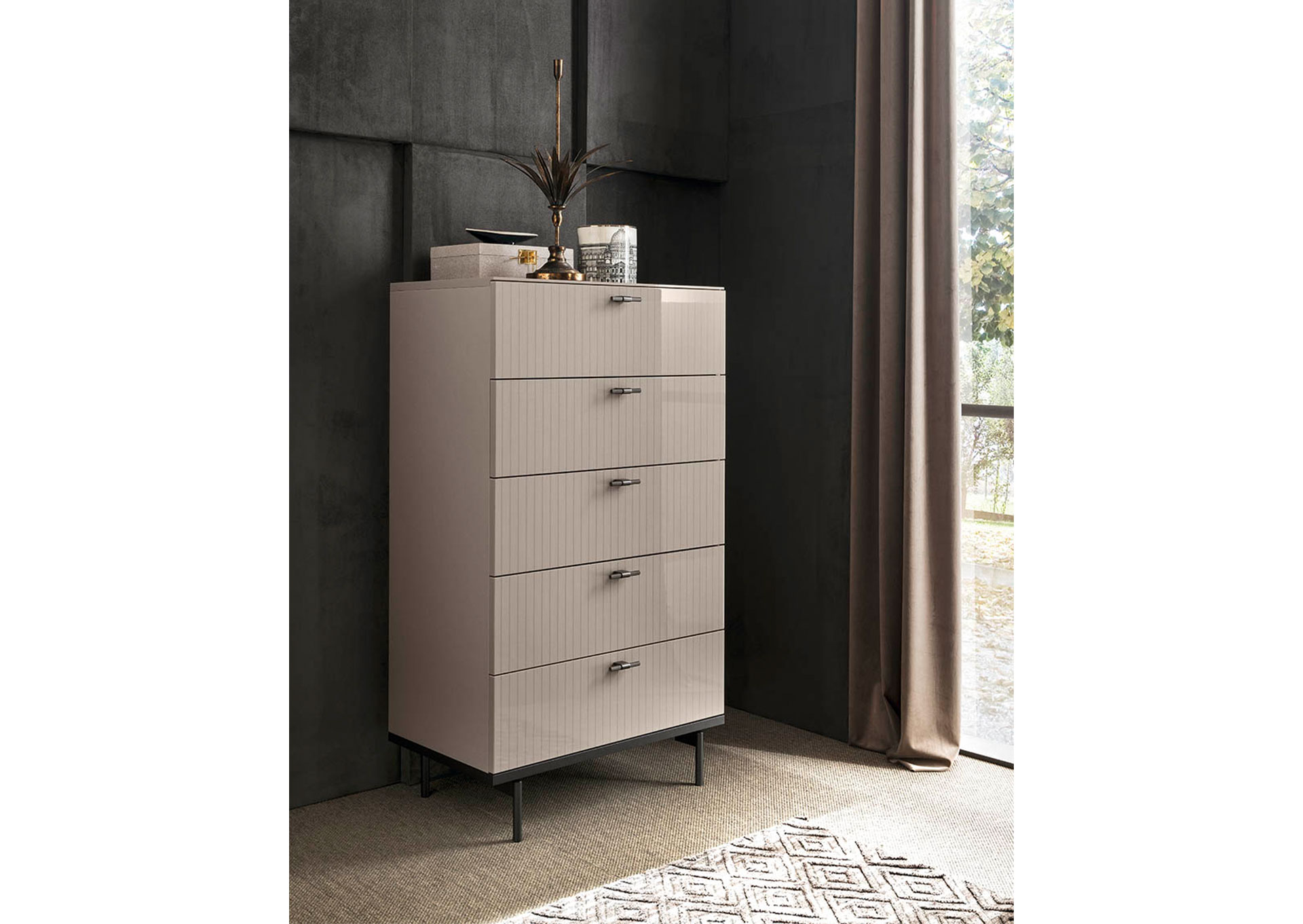 Gavetero Claire de 5 gavetas - Pearl Line image 1