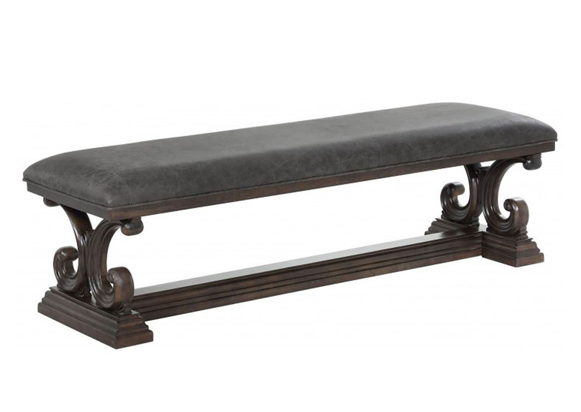 Banca para Dormitorio - Brown Acacia image 1
