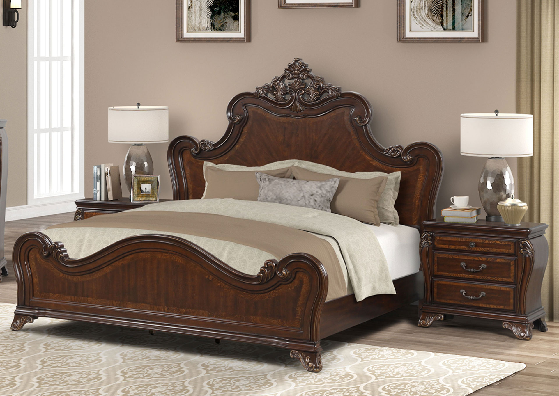 Domitorio Montecito King 5 piezas - Cherry  image 1