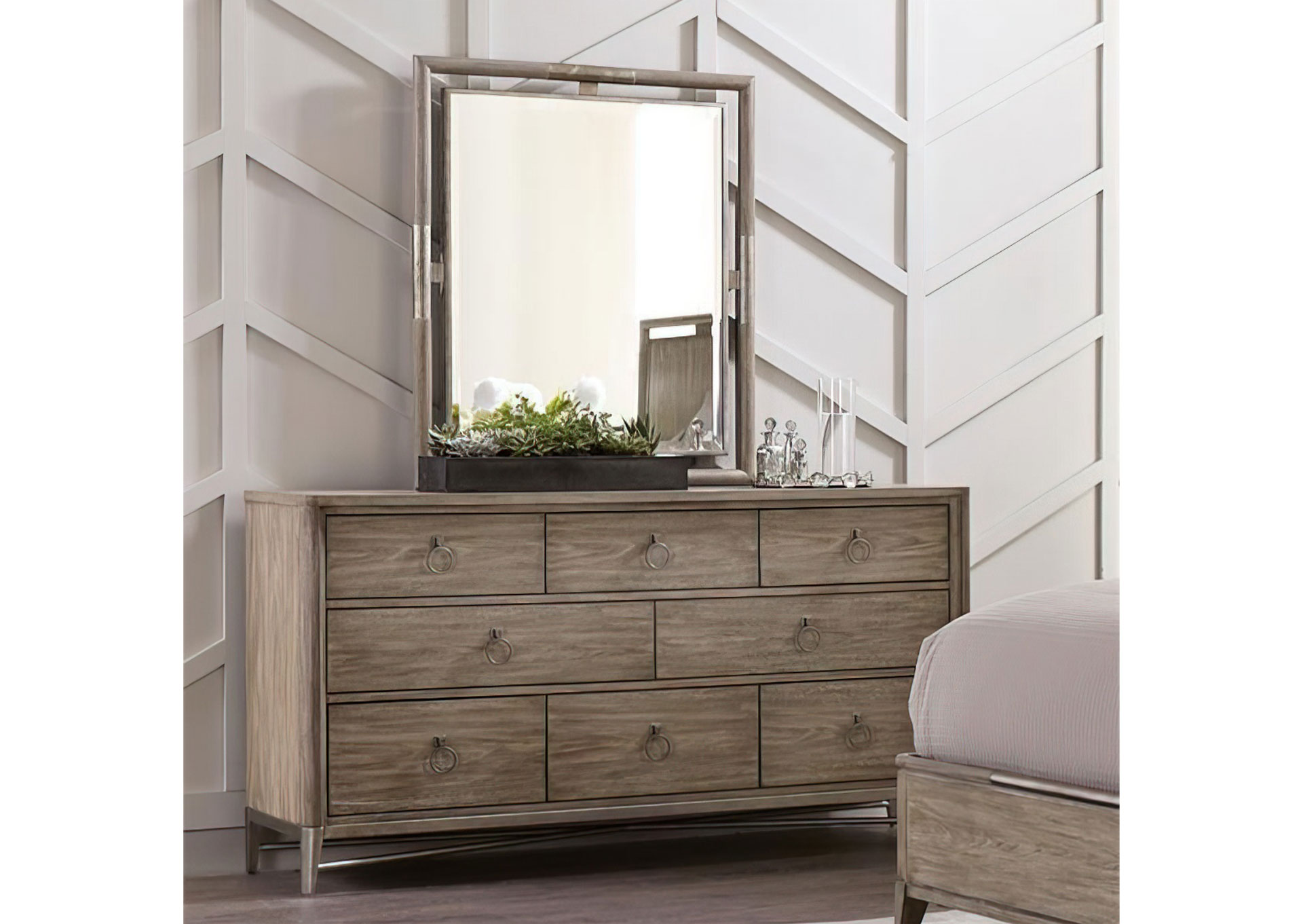 Sophie Tocador y Espejo - Natural Finish image 1
