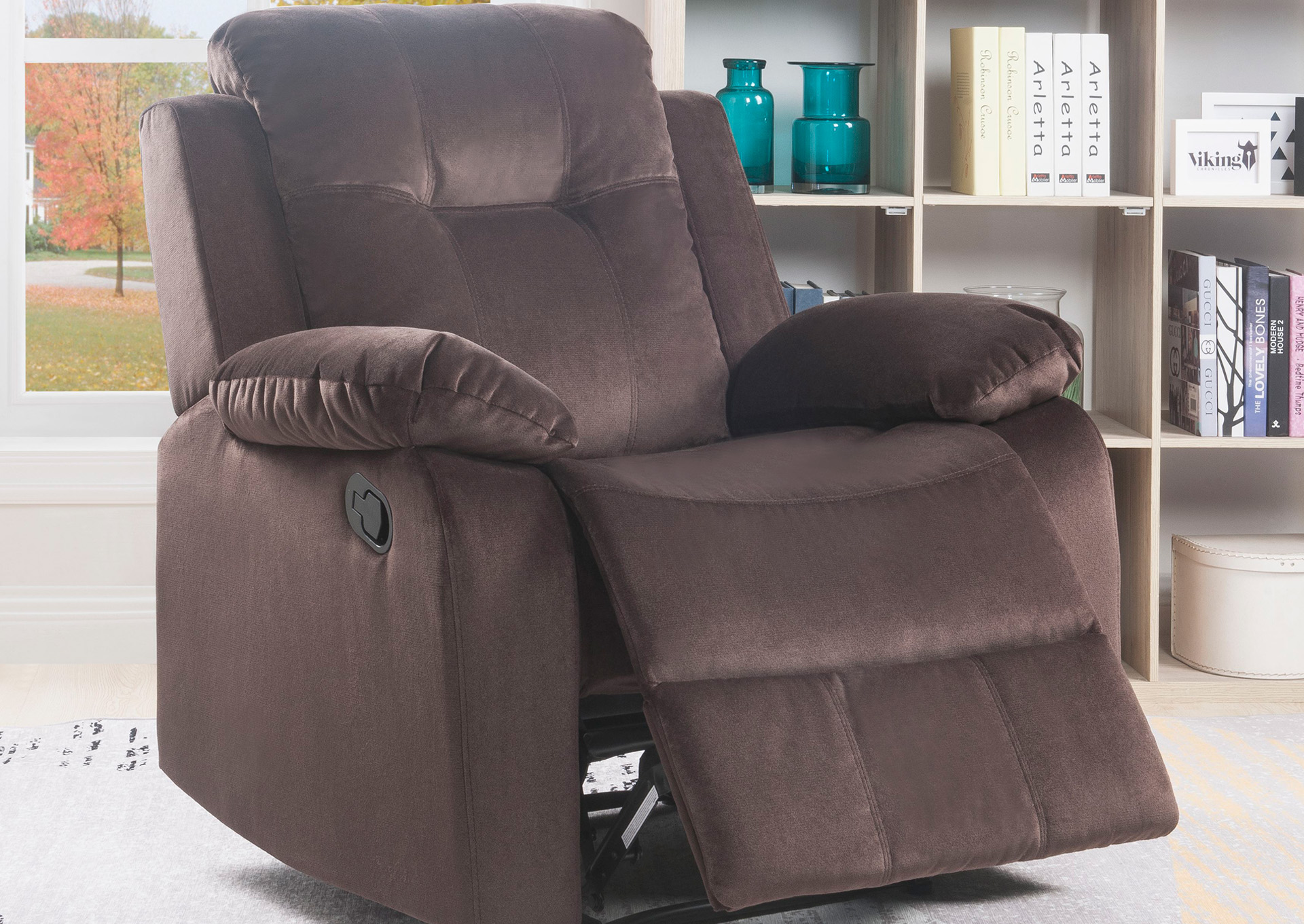 Sillón Reclinable Eléctrico - Color Chocolate  image 1