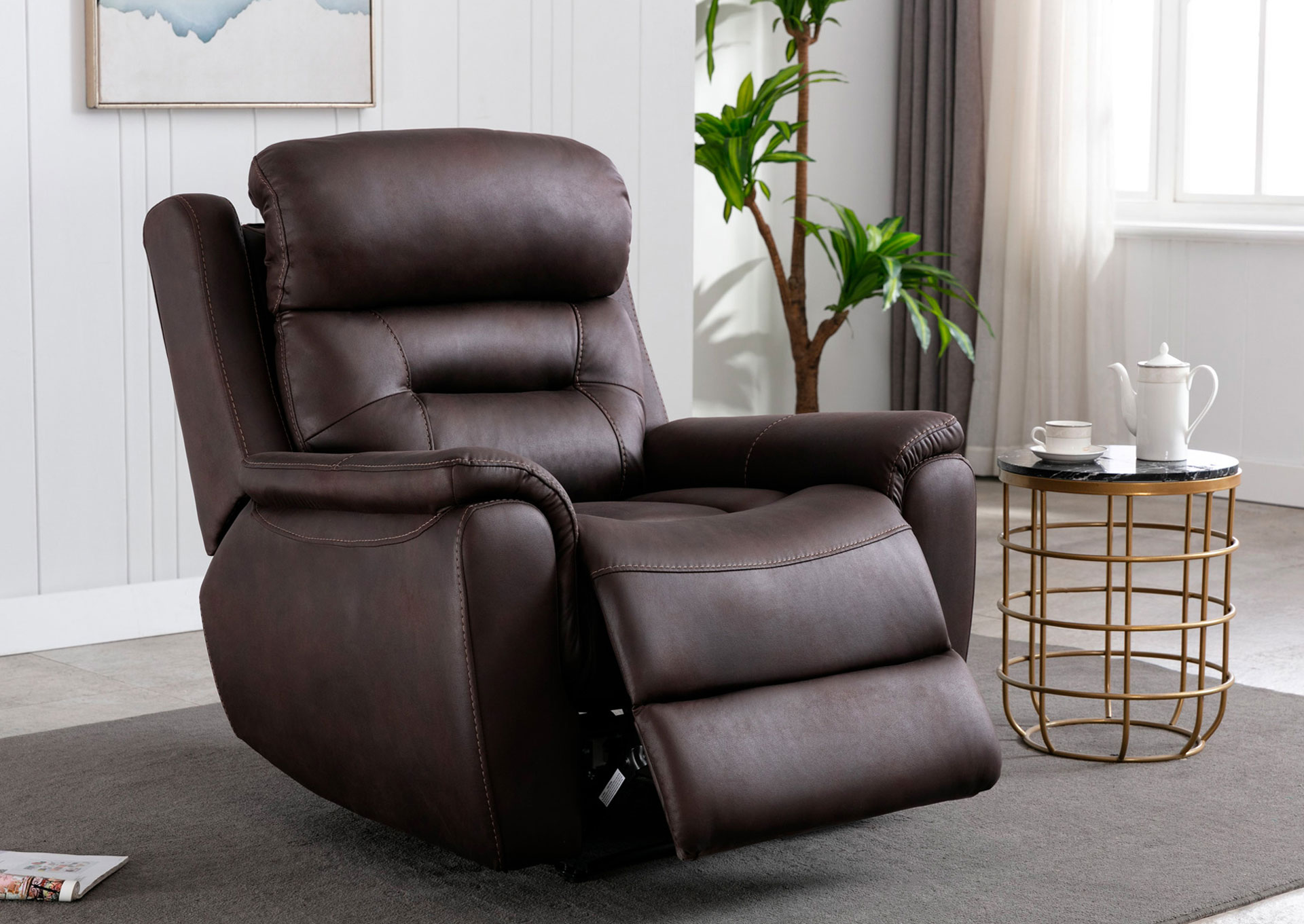 Sillón Reclinable - Color Chocolate image 1